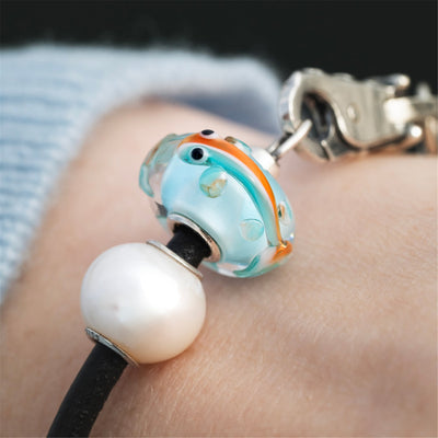 Turquoise Tranquillity Fish Bead