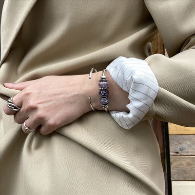 Amethyst Serenity Bangle