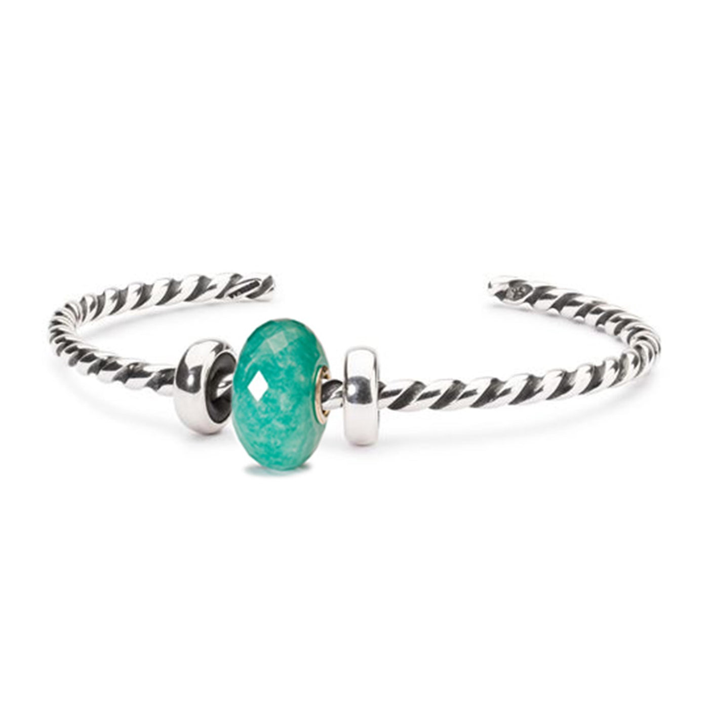 Amazonite Twisted Bangle