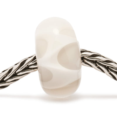 White Paper Fold Bead