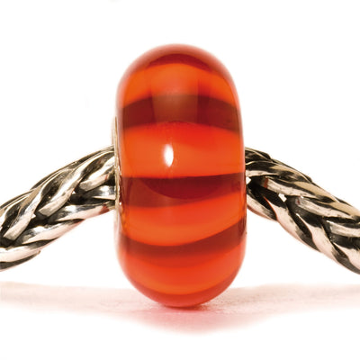 Red Stripe Bead